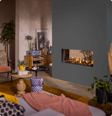 Designer Gas Fireplace Hale